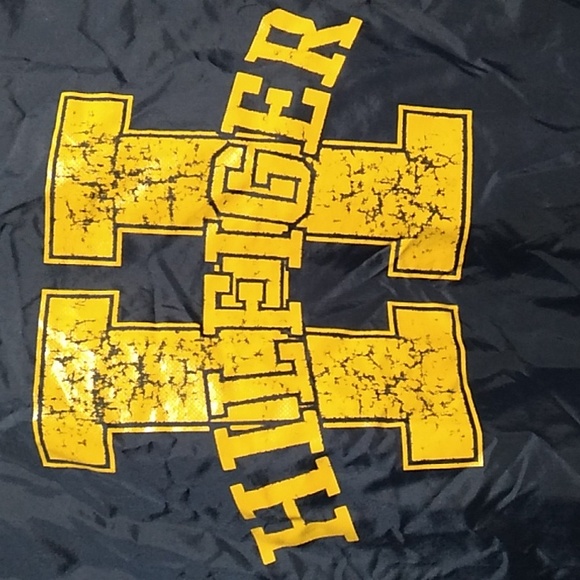 SALE! Tommy Hilfiger Half Zip Pullover Windbreaker Jacket Sz.S/P Oversized - Picture 2 of 11